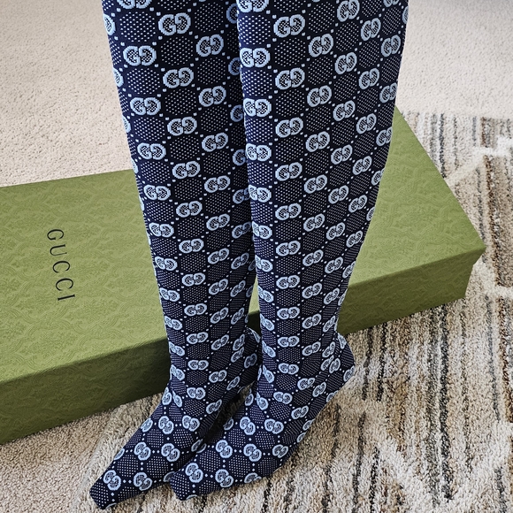Gucci Shoes - Gucci Womens Patterned Socks Boot